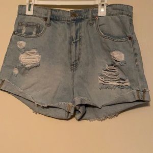 Jean shorts